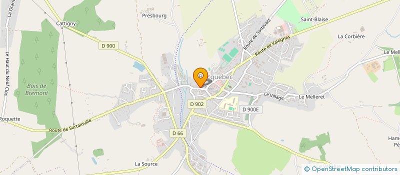 localisation de l'entreprise MONSIEUR THIERRY CUVELIER à BRICQUEBEC-EN-COTENTIN