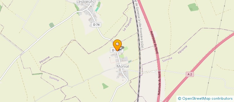 localisation de l'entreprise MONSIEUR THIERRY D'HOLLANDER  MORVAL