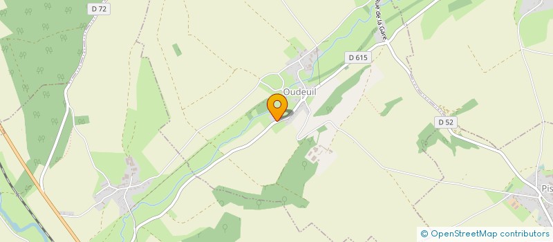 localisation de l'entreprise MONSIEUR THIERRY D'HOORE  OUDEUIL