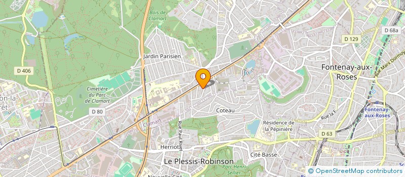 localisation de l'entreprise MONSIEUR THIERRY DAGAULT à CLAMART