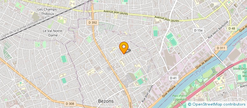 localisation de l'entreprise MONSIEUR THIERRY DAGONIA à BEZONS