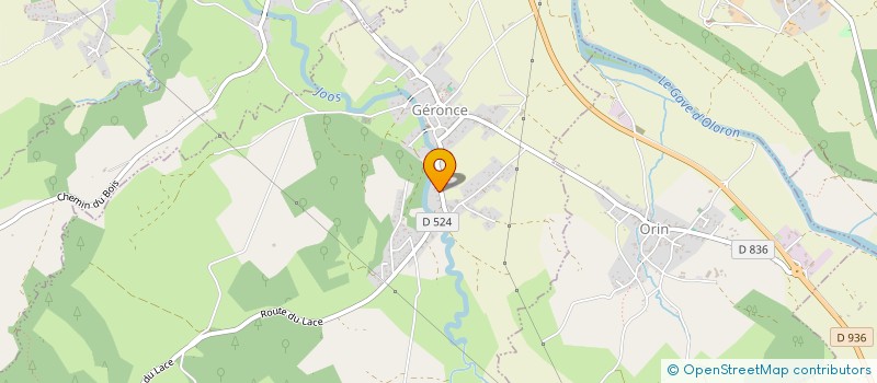 localisation de l'entreprise MONSIEUR THIERRY DALLO  GERONCE