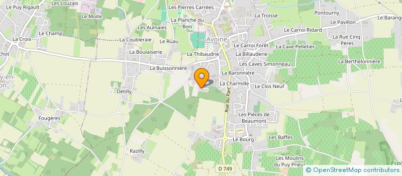 localisation de l'entreprise MONSIEUR THIERRY DANGER à BEAUMONT-EN-VERON