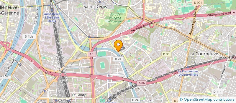 localisation de l'entreprise MONSIEUR THIERRY DANGLEHANT à SAINT-DENIS