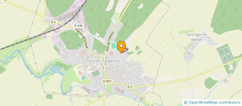 localisation de l'entreprise MONSIEUR THIERRY DARET  FERE-EN-TARDENOIS