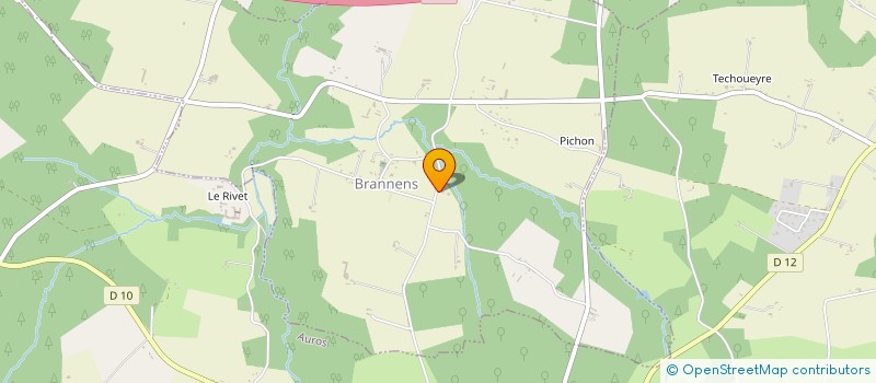 localisation de l'entreprise MONSIEUR THIERRY DARRIET  BRANNENS