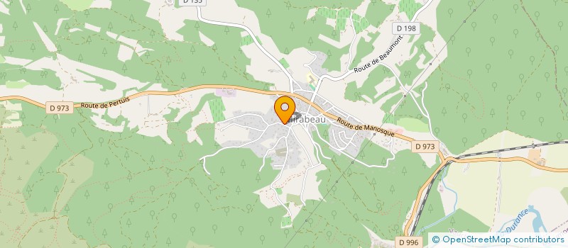 localisation de l'entreprise MONSIEUR THIERRY DAUMAS à MIRABEAU