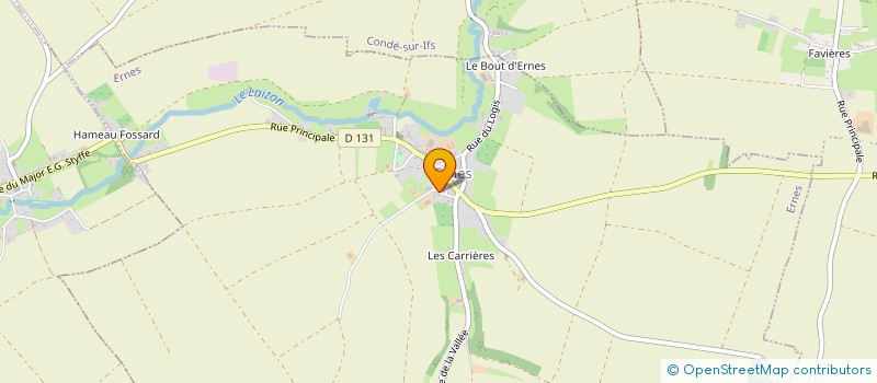 localisation de l'entreprise MONSIEUR THIERRY DAVID  TROARN