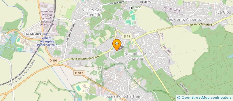 localisation de l'entreprise MONSIEUR THIERRY DAVID à NEAUPHLE-LE-CHATEAU