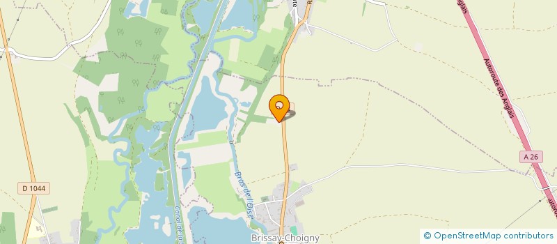 localisation de l'entreprise MONSIEUR THIERRY DAZIN  REGNY