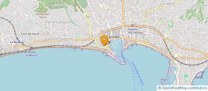 localisation de l'entreprise MONSIEUR THIERRY DE BIASI à ANTIBES