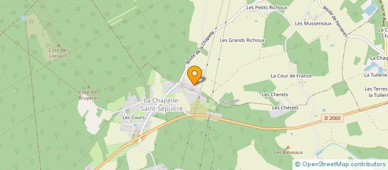 localisation de l'entreprise MONSIEUR THIERRY DE CAMBOURG à LOUZOUER