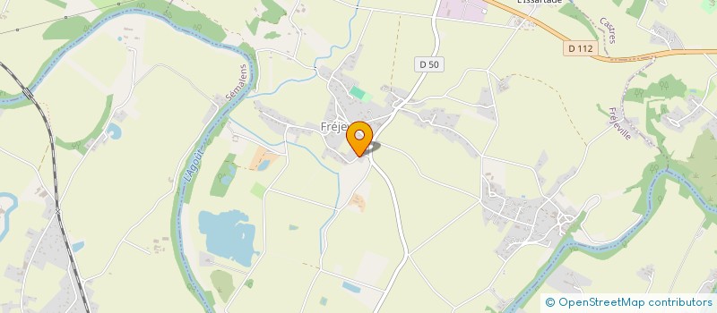 localisation de l'entreprise MONSIEUR THIERRY DE DAPPER  FREJEVILLE