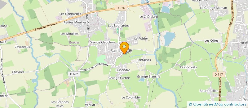 localisation de l'entreprise MONSIEUR THIERRY DE FALCO  CURTAFOND