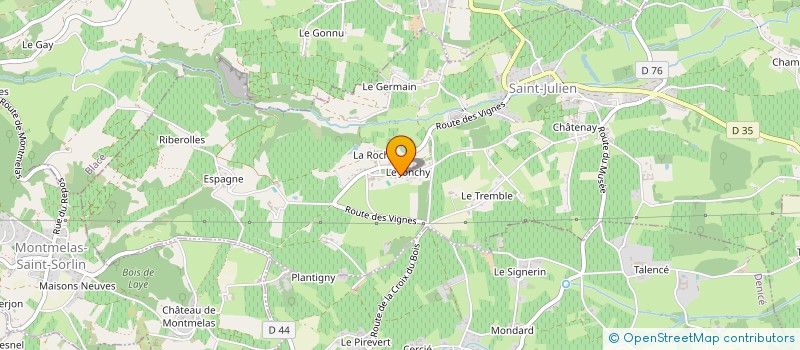 localisation de l'entreprise MONSIEUR THIERRY DE GARNIER DES GARETS à SAINT-JULIEN