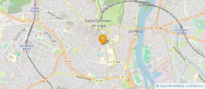 localisation de l'entreprise MONSIEUR THIERRY DE LA ROCHETTE DE ROCHEGONDE  SAINT-GERMAIN-EN-LAYE