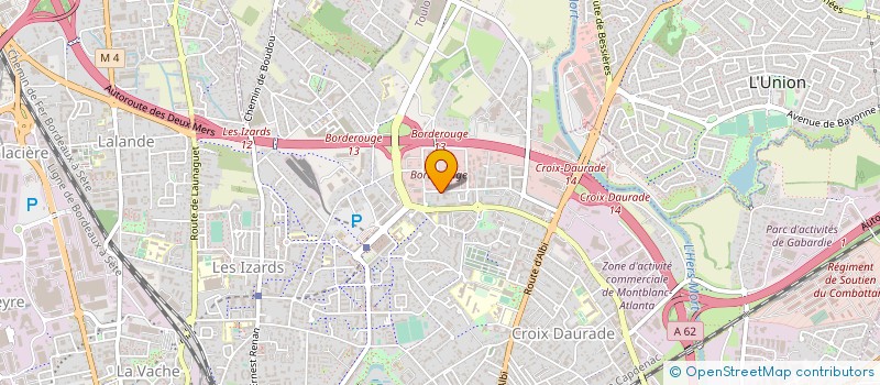 localisation de l'entreprise MONSIEUR THIERRY DE LAGASNERIE à TOULOUSE
