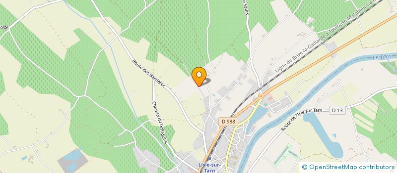 localisation de l'entreprise MONSIEUR THIERRY DE PIERPONT à LISLE-SUR-TARN