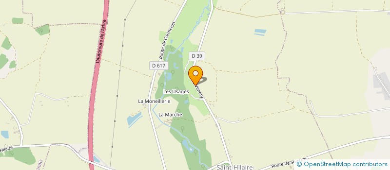 localisation de l'entreprise MONSIEUR THIERRY DEBAISIEUX à SAINT-HILAIRE-SUR-PUISEAUX
