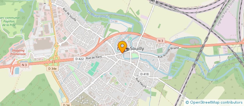localisation de l'entreprise MONSIEUR THIERRY DEBONS à CLAYE-SOUILLY