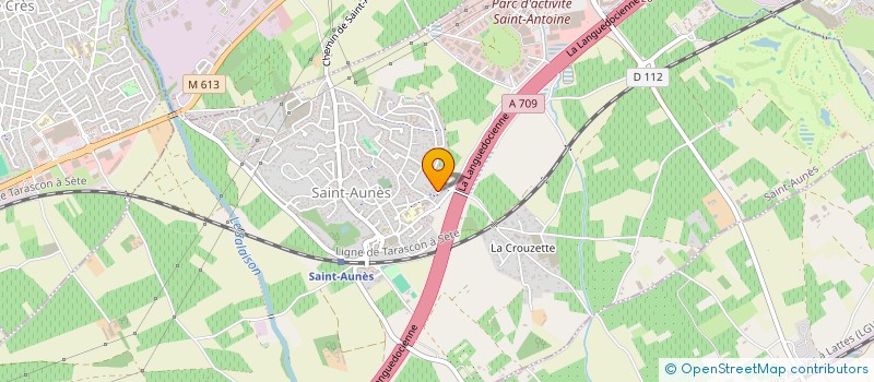 localisation de l'entreprise MONSIEUR THIERRY DEBOUCHE à SAINT-AUNES