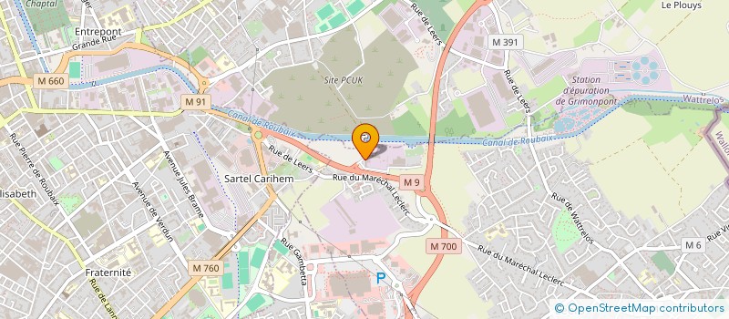 localisation de l'entreprise MONSIEUR THIERRY DEBUYSSCHERE  HEM