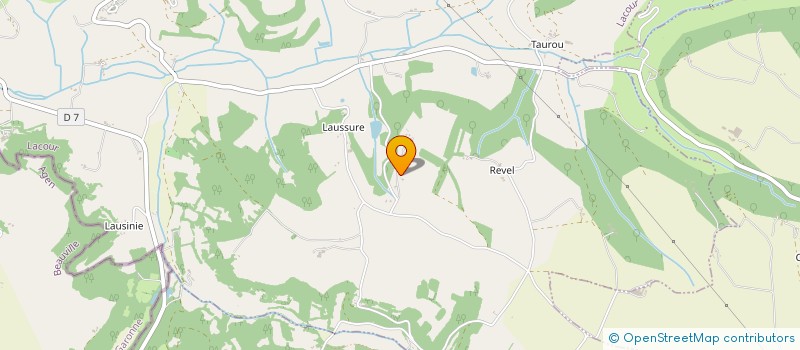 localisation de l'entreprise MONSIEUR THIERRY DECAUNES  BOURG-DE-VISA