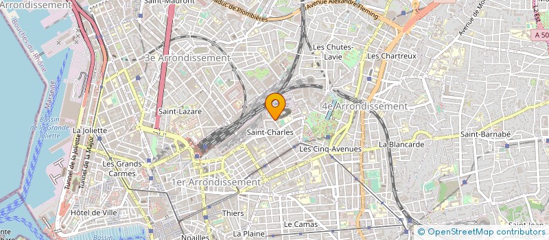 localisation de l'entreprise MONSIEUR THIERRY DECORT à MARSEILLE
