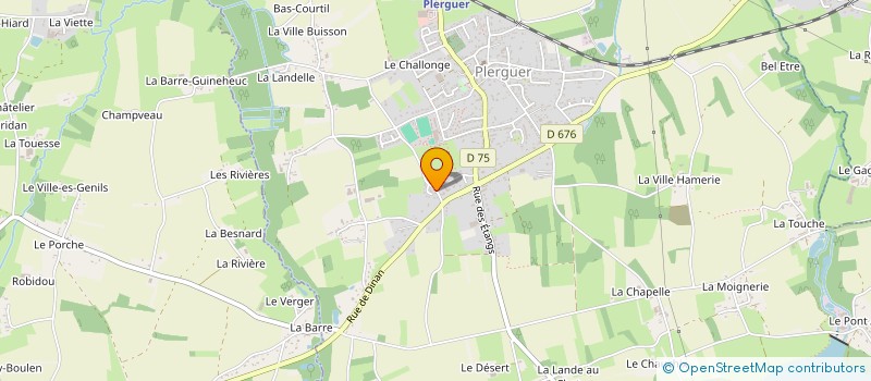 localisation de l'entreprise MONSIEUR THIERRY DEFOND  PLERGUER