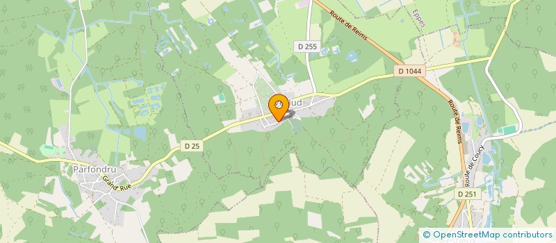 localisation de l'entreprise MONSIEUR THIERRY DEFREINT  VESLUD