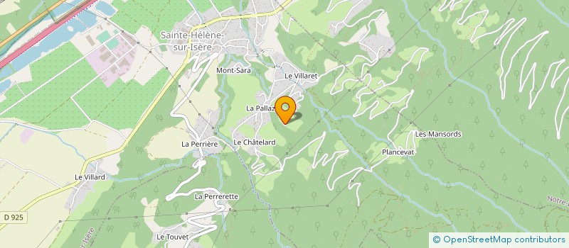 localisation de l'entreprise MONSIEUR THIERRY DEGLISE-FAVRE à SAINTE-HELENE-SUR-ISERE