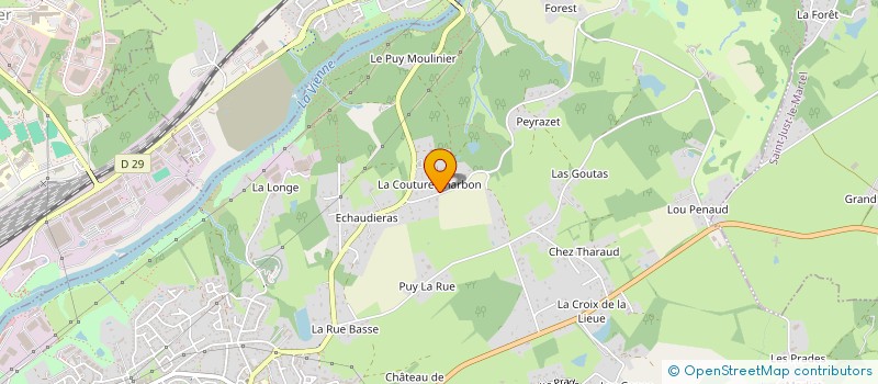 localisation de l'entreprise MONSIEUR THIERRY DEGORTES à PANAZOL