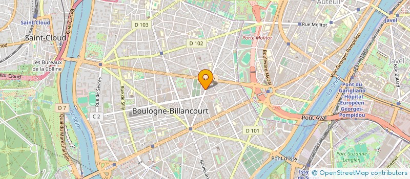 localisation de l'entreprise MONSIEUR THIERRY DEHAYNIN à BOULOGNE-BILLANCOURT