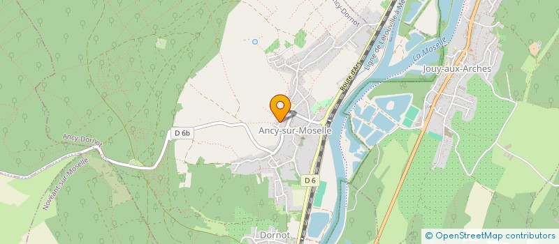 localisation de l'entreprise MONSIEUR THIERRY DEIBER  ANCY-DORNOT