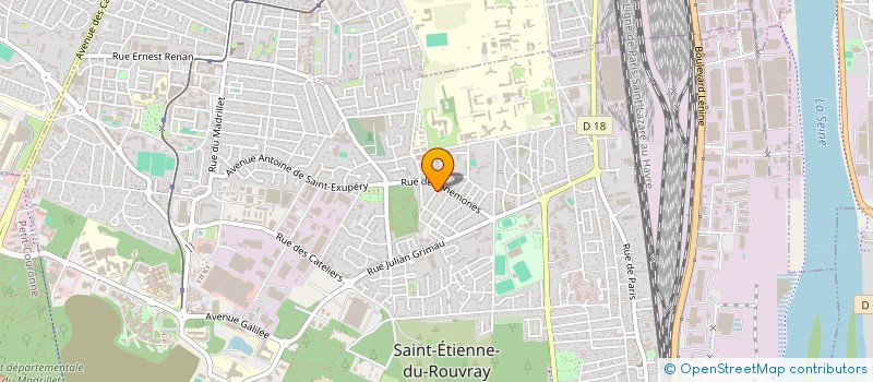 localisation de l'entreprise MONSIEUR THIERRY DELABARRE à SAINT-ETIENNE-DU-ROUVRAY