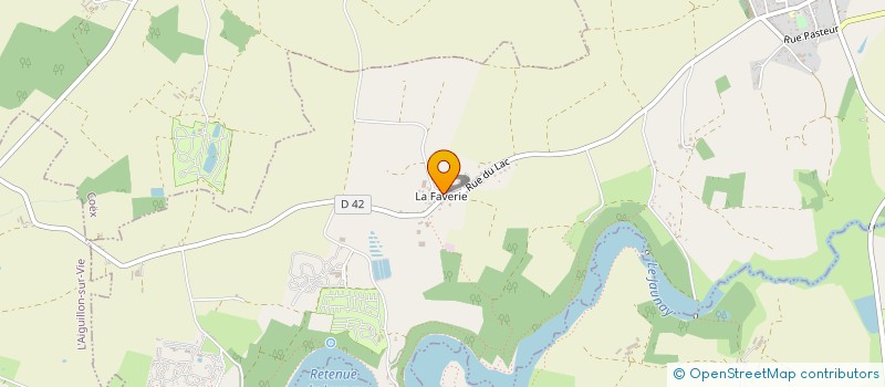 localisation de l'entreprise MONSIEUR THIERRY DELALANDE  LA CHAPELLE-HERMIER