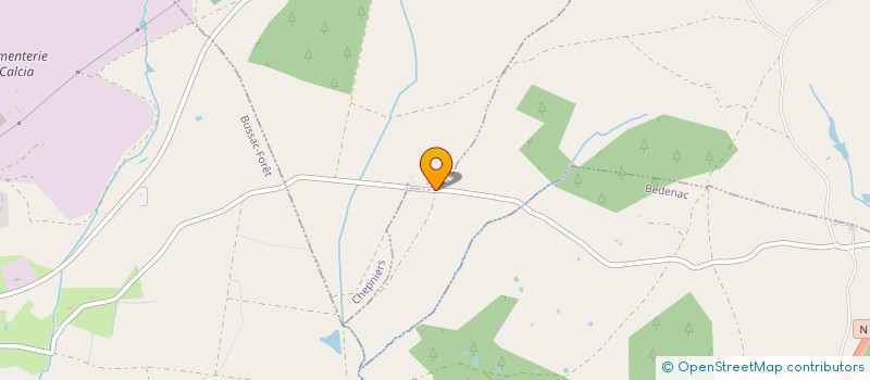 localisation de l'entreprise MONSIEUR THIERRY DELAMER  CHEPNIERS