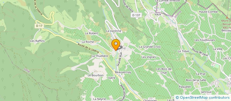 localisation de l'entreprise MONSIEUR THIERRY DELAS à CENVES