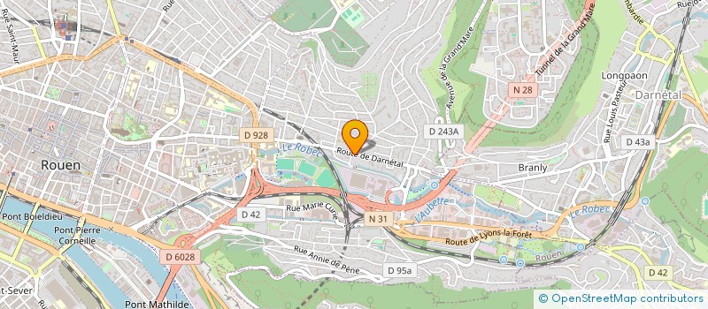 localisation de l'entreprise MONSIEUR THIERRY DELATRE à ROUEN