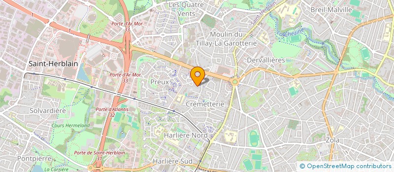 localisation de l'entreprise MONSIEUR THIERRY DELAUNAY  SAINT-HERBLAIN