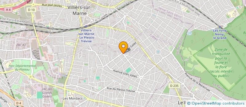 localisation de l'entreprise MONSIEUR THIERRY DELAYE  CHAMPIGNY-SUR-MARNE