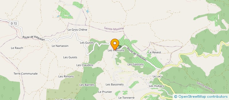 localisation de l'entreprise MONSIEUR THIERRY DELCAMP  LE PLAN-DE-LA-TOUR