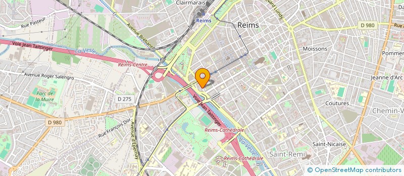 localisation de l'entreprise MONSIEUR THIERRY DELCOURT à REIMS