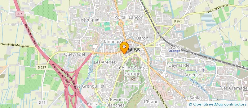 localisation de l'entreprise MONSIEUR THIERRY DELEGLISE à ORANGE