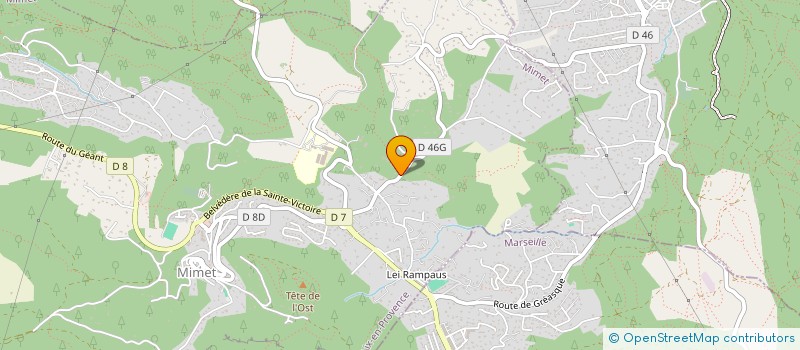 localisation de l'entreprise MONSIEUR THIERRY DELEUIL  MIMET