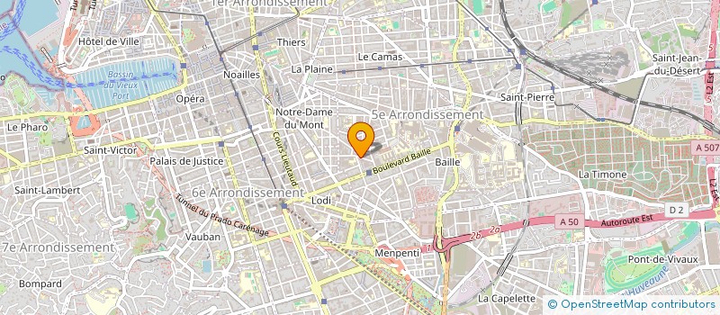 localisation de l'entreprise MONSIEUR THIERRY DELFORT à MARSEILLE