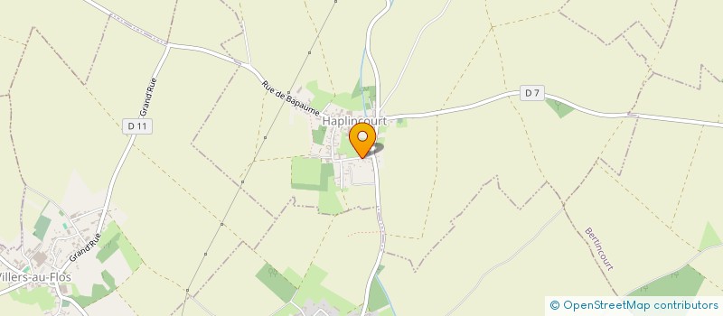 localisation de l'entreprise MONSIEUR THIERRY DELHUVENNE  HAPLINCOURT