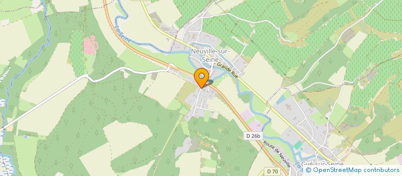 localisation de l'entreprise MONSIEUR THIERRY DELINE-MANNOURY  NEUVILLE-SUR-SEINE