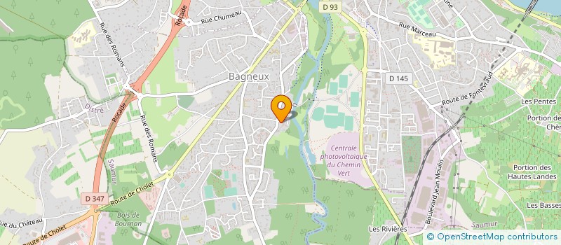 localisation de l'entreprise MONSIEUR THIERRY DELLAC  SAUMUR