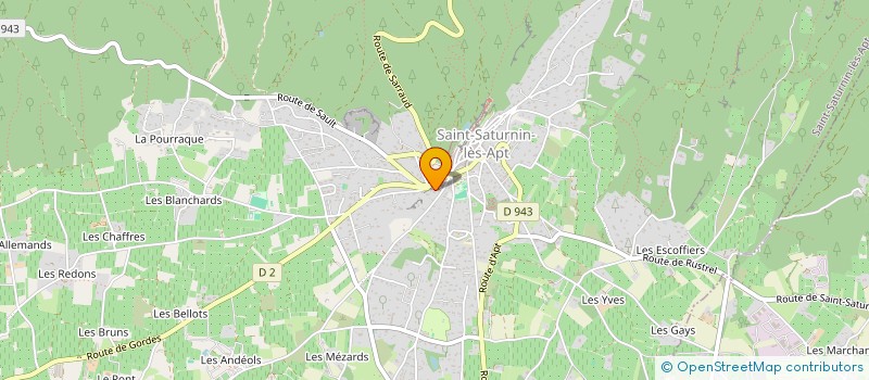 localisation de l'entreprise MONSIEUR THIERRY DELMAS  SAINT-SATURNIN-LES-APT